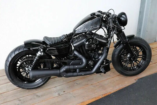 Cult Werk Fender Hd-spo114 Harley Davidson Xl 1200 C 04-09 Harley Davidson Xl 883 C 04-09