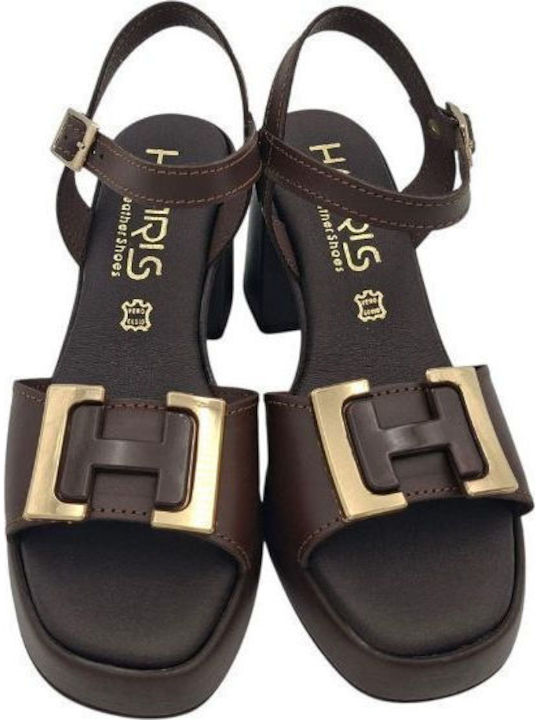 Leather Brown Sandals