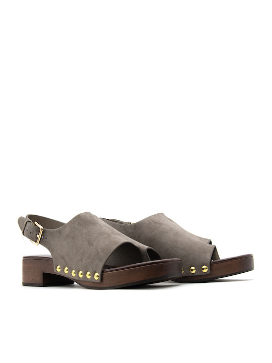 Suede Πέδιλα Χακί