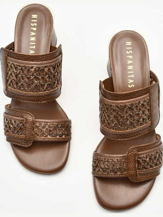 Leather Sandals Brown