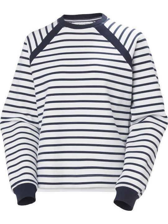 Capri Γυναικείο Πουλόβερ Ριγέ Navy Μπλε
