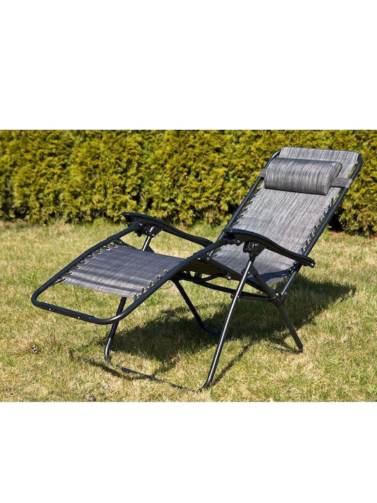 Gartenstühle Außenseite Kunststoff Grau