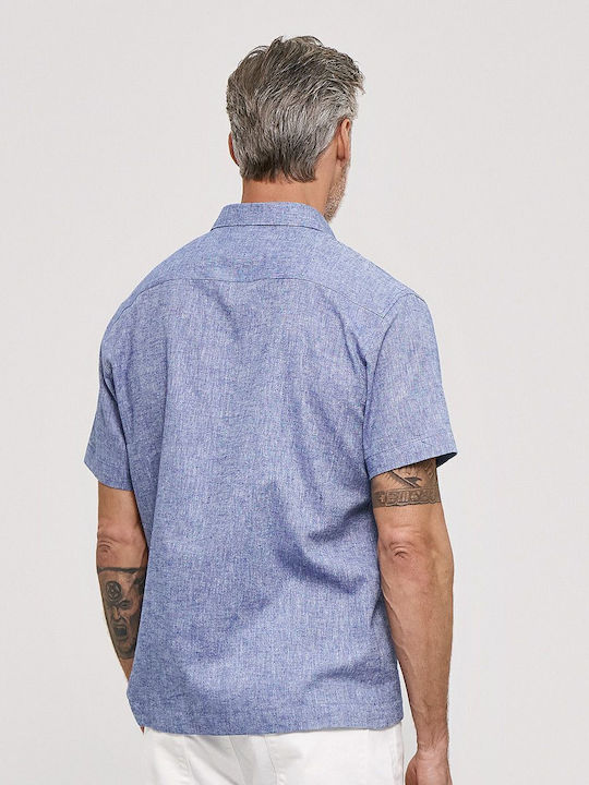 Short Sleeve Shirt Light Blue
