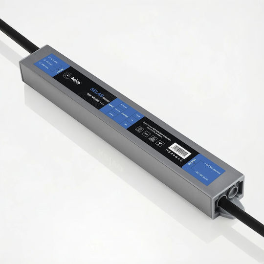 kelvo Adjustable LED Power Supply Waterproof IP67 Power 36W with Output Voltage 12V