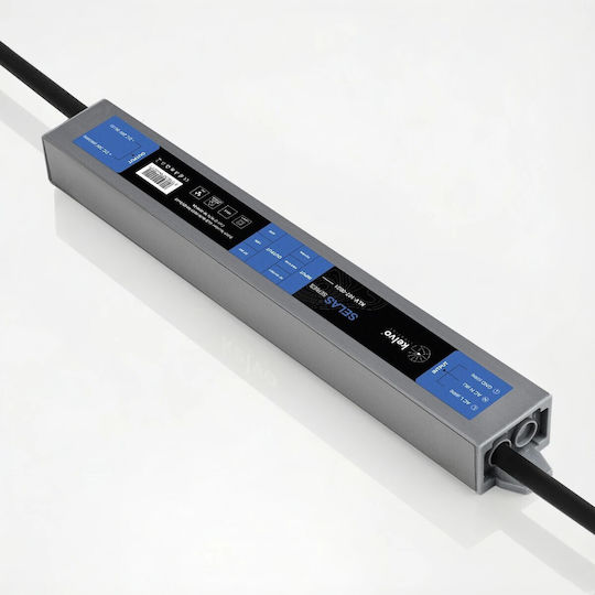 kelvo Adjustable LED Power Supply Waterproof IP67 Power 45W with Output Voltage 24V