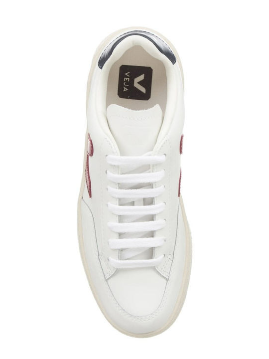 V-12 Damen Sneakers Extra-Weiß-Marsala-Nautico