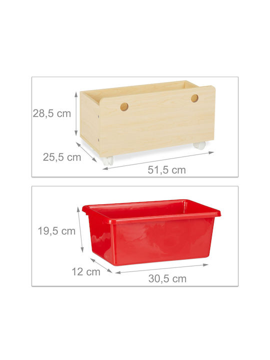 Bibliotecă de Pardoseală din Plastic Maro 108x29x88cm