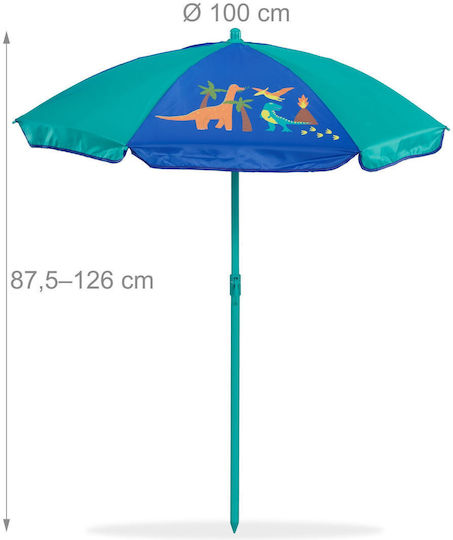 Set Masă Pentru Copii cu Scaune din Plastic Multicolor Relaxdays