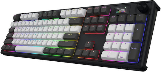 HATOR Skyfall 100 Pro Ασύρματο Gaming Μηχανικό Πληκτρολόγιο (Αγγλικό US) HATOR Aurum Vanilla Linear