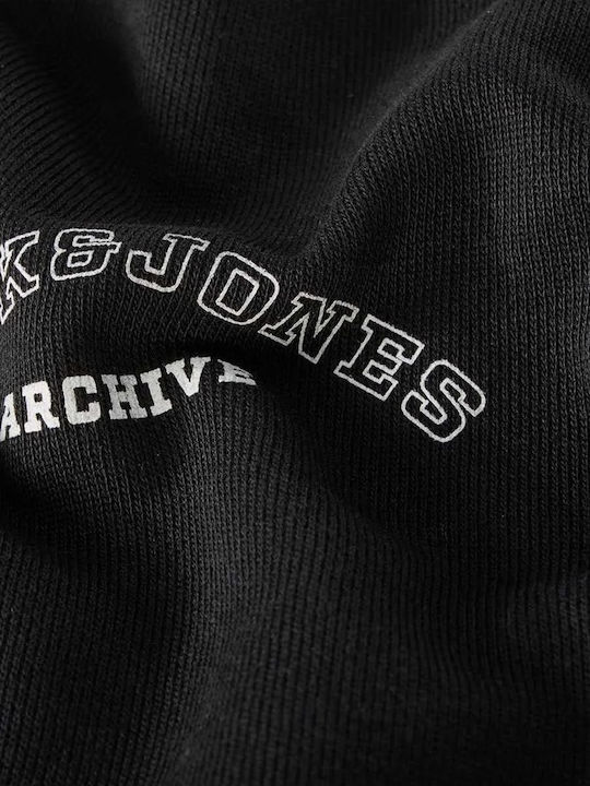 Sweatshirt mit Kapuze Schwarz