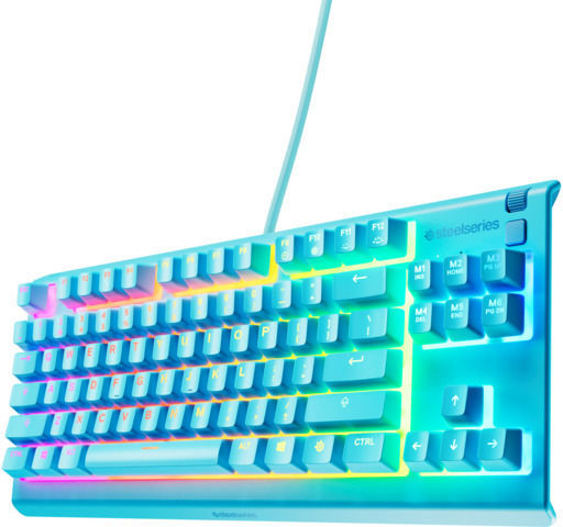 SteelSeries APEX 3 TKL Gaming Keyboard with RGB Lighting (English US) Aqua