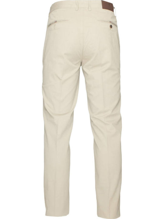 Pantaloni Bărbați Chino Regular Fit Bej Meley