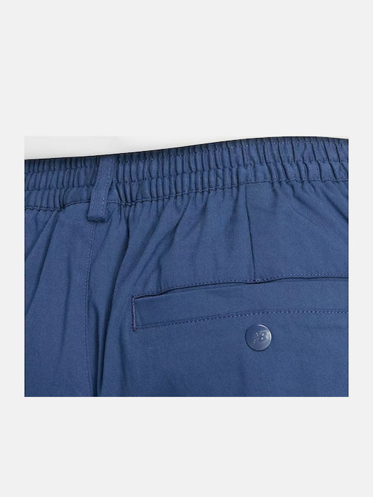 Trousers in Tapered Leg Style Navy