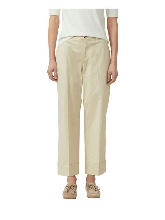 Damen Stoffhose Beige