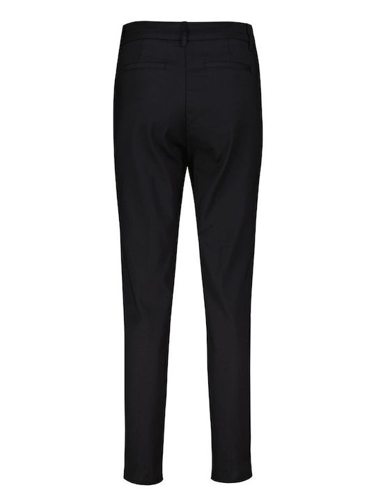 Damen Stoffhose Schwarz