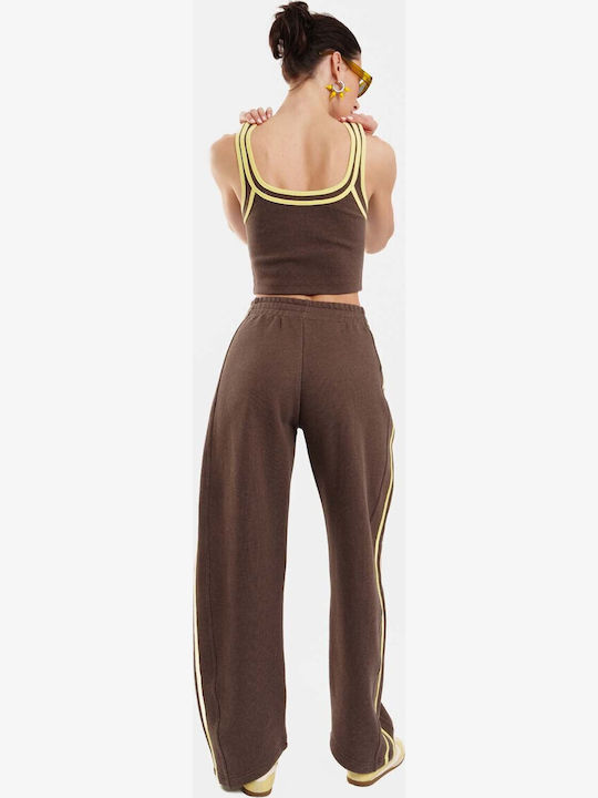 Damen Stoffhose in Loose Passform Bonny Braune