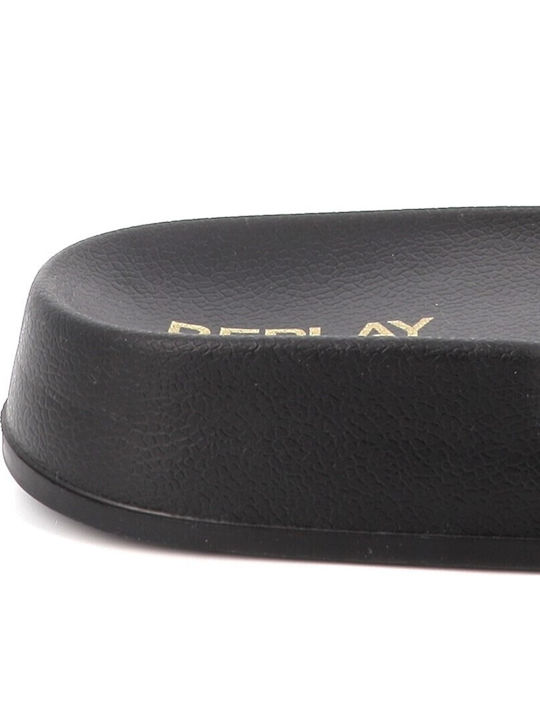 Women's Flat Sandals Flatforms Black