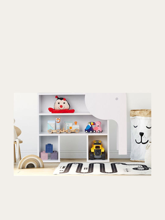 Raft Pentru Copii De Perete Gri 60.5x64.5x20.5 cm
