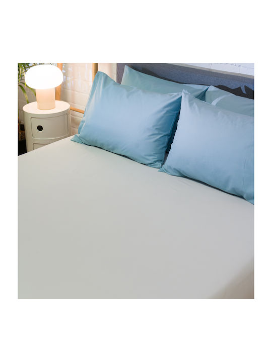 Naf Naf Hue Arona Σετ Σεντόνια Μονά 170x260εκ. Grey Violet (3τμχ)