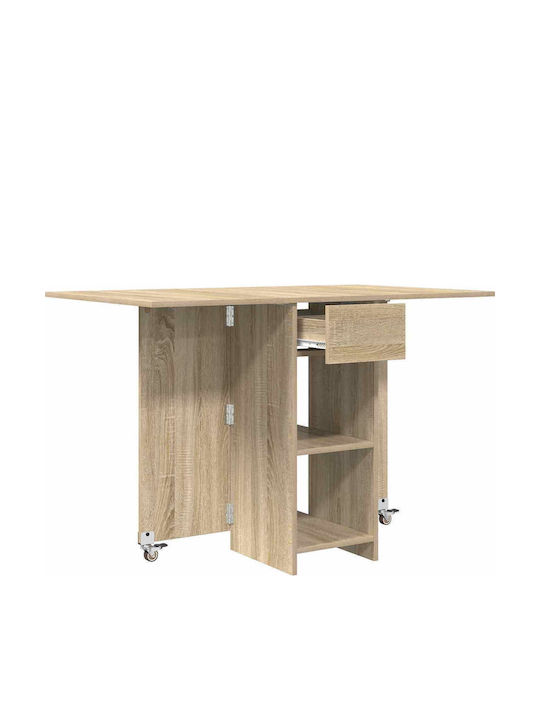 vidaXL Esszimmer- und Küchentisch Aus Holz Braun 115x70x75cm