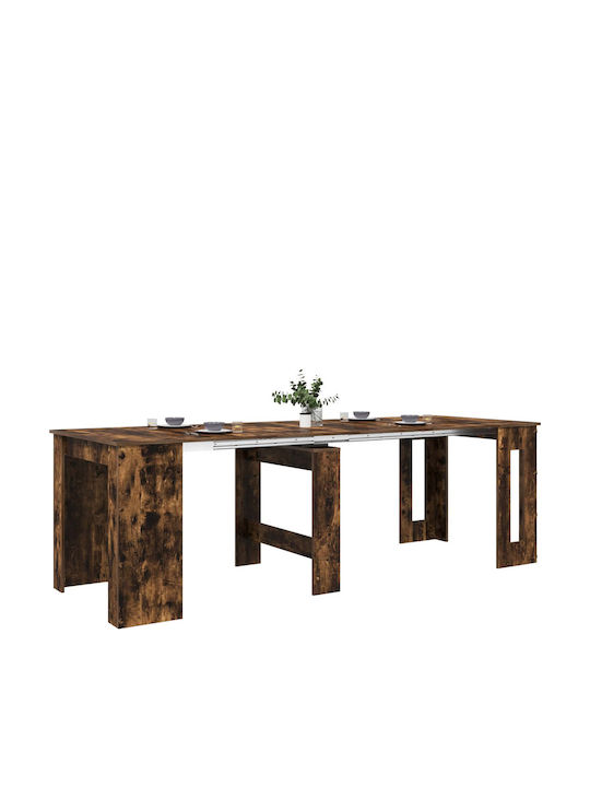 Extendable Dining Table Wooden Engineered Wood 240x85x75cm