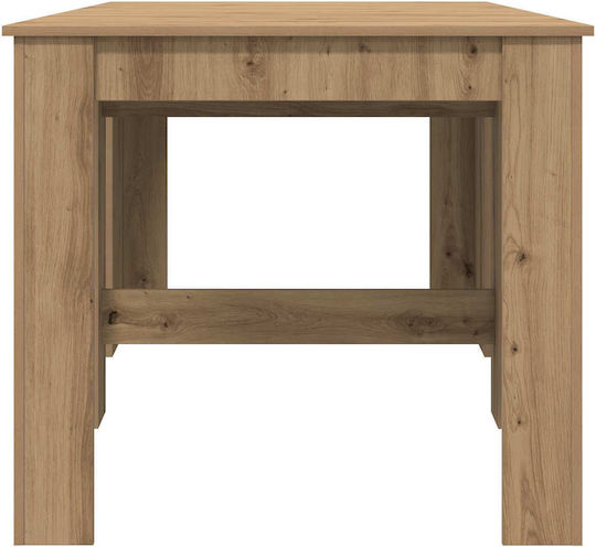 Artisan Разтегателна Трапезна Маса Дървена Обработена Дървесина 180(+60)x85x75см