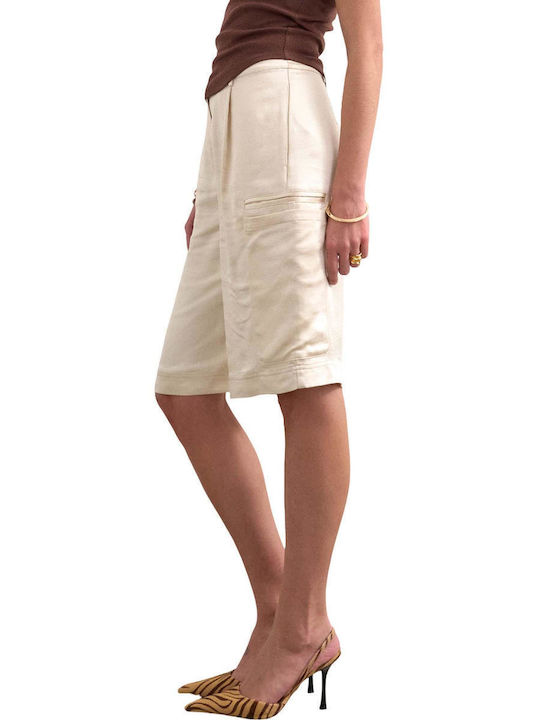 Damen Bermudas Cargo Rosa