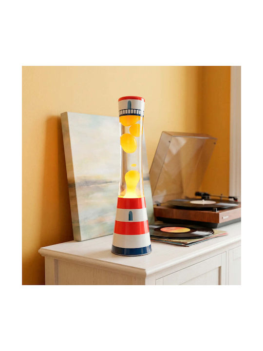Fisura Διακοσμητικό Φωτιστικό Lava Lamp 39.5x39.5εκ.