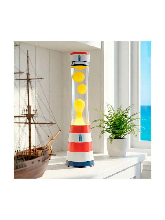 Fisura Διακοσμητικό Φωτιστικό Lava Lamp 39.5x39.5εκ.