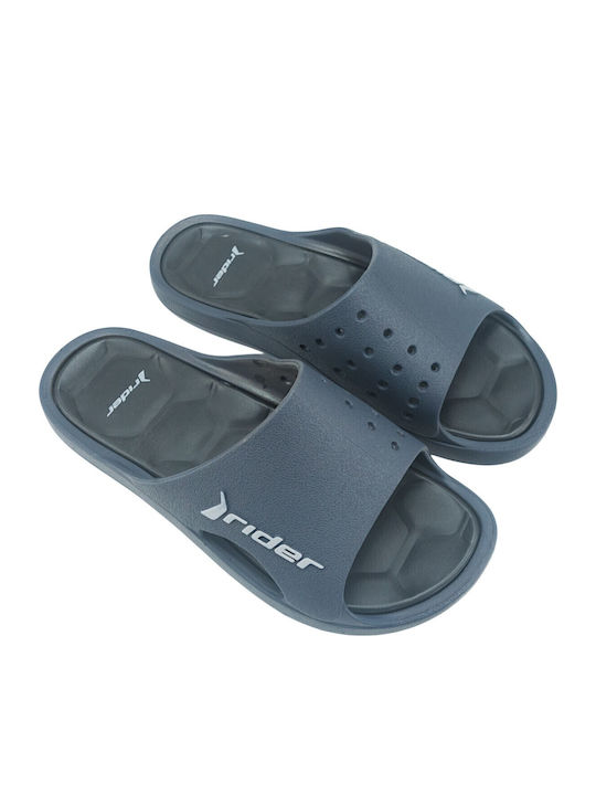 Men's Gray Slides