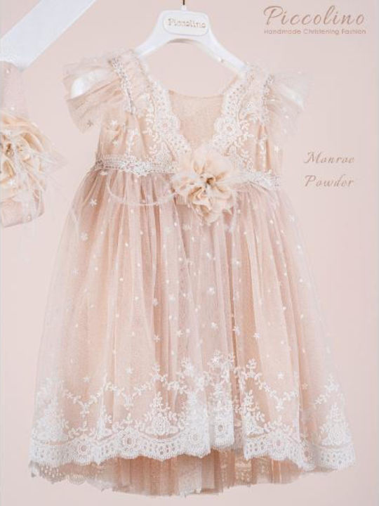 Piccolino Monroe Φόρεμα Βάπτισης