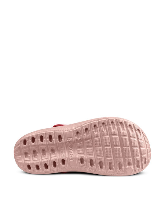 Boaonda Damen Holzschuhe Fuchsia
