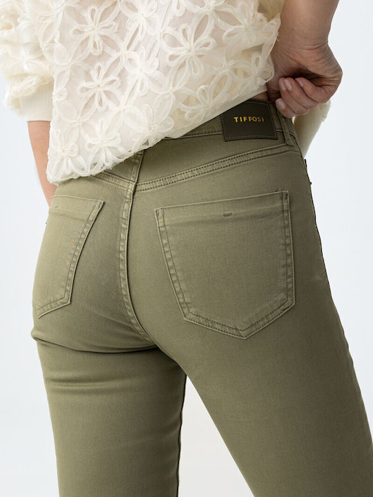 High Rise Women's Jean Pants Flared