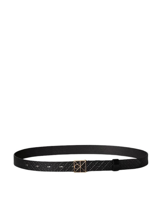 Damen Gürtel Aus Leder Schwarz