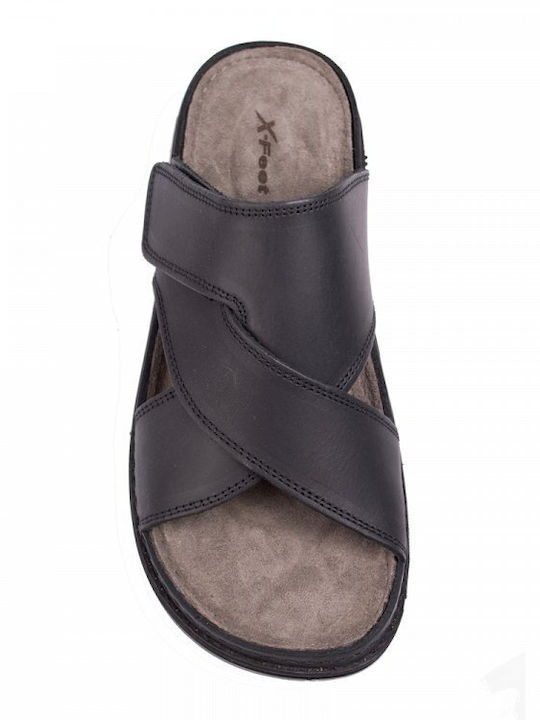 Herrensandalen in Schwarz Farbe