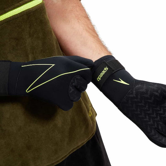 Speedo Ow Swim Gloves Neoprene Swimming Gloves Speedo Black