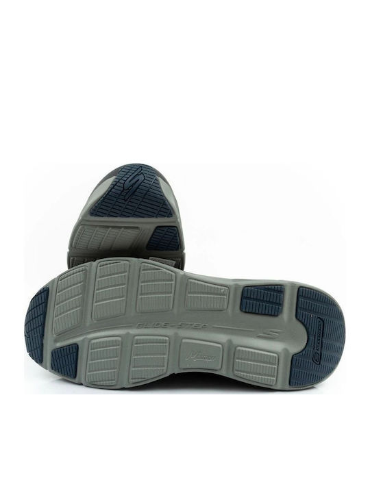 Glidestep Vortex Men's Slip-Ons Blue