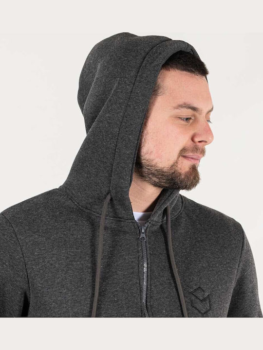 Sweatshirt with Hood Anthracite