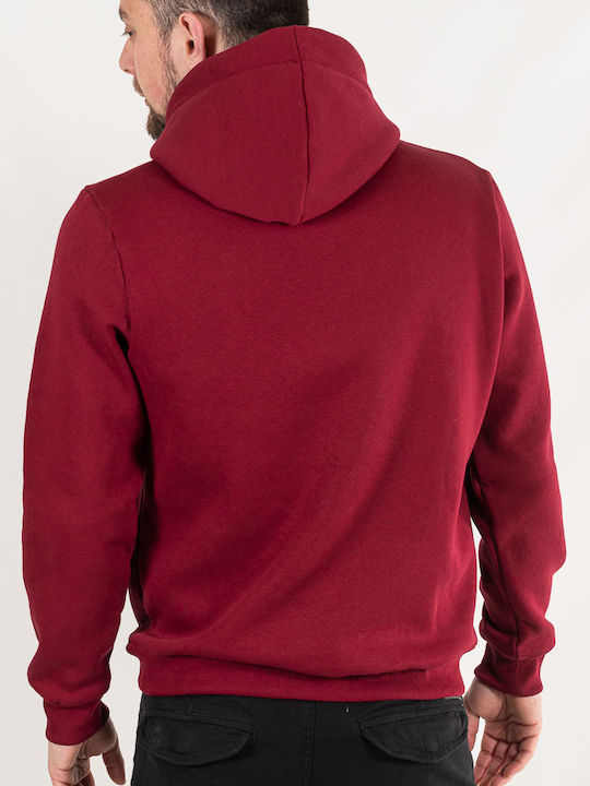 Hanorac cu Glugă Burgundy