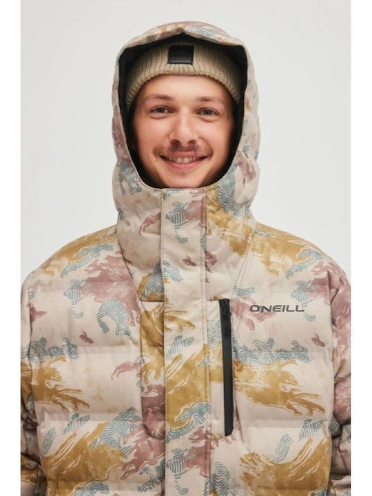 O'Neill Men's Ski & Snowboard Jacket Beige O'Neill Men's Ski & Snowboard Jacket Beige