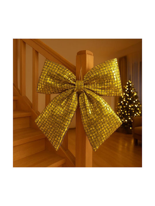 Decorative Gold Bow 39x50cm Mica Golden