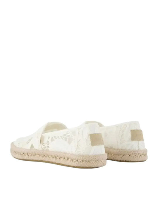 Alpargata Rope 2.0 Knitted Women's Espadrilles in Beige Colour