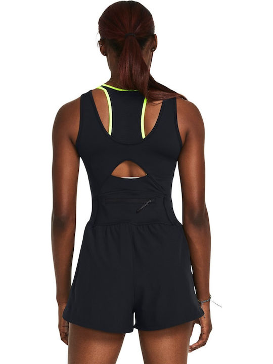 Under Armour Damen-Bodysuit Ua Run Everywhere Wickel Schwarz