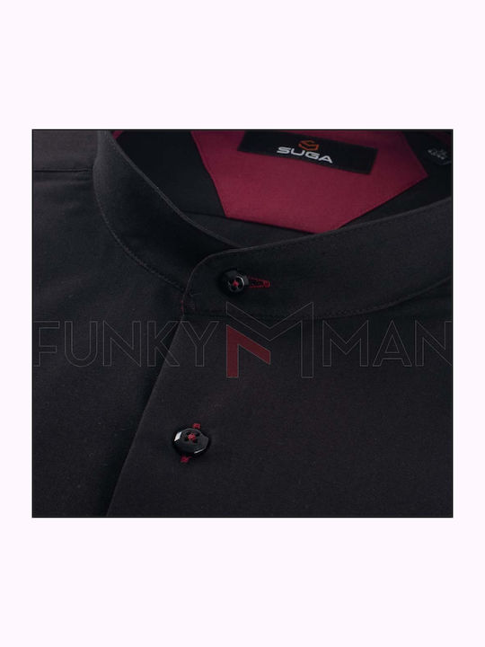 Long Sleeve Shirt Regular Fit Black