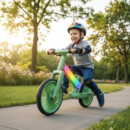 Bicicletă Fără Pedale Pentru Copii Verde