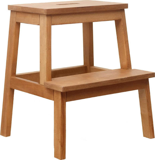 Douzenis Furniture Scări Treaptă Din Lemn Cu 1 Treaptă 37cm