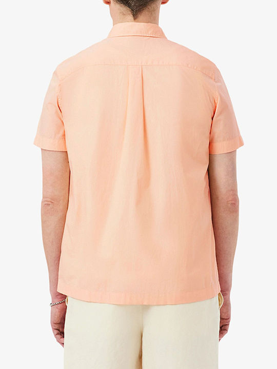 Lacoste Βαμβακερό Πουκάμισο Coral