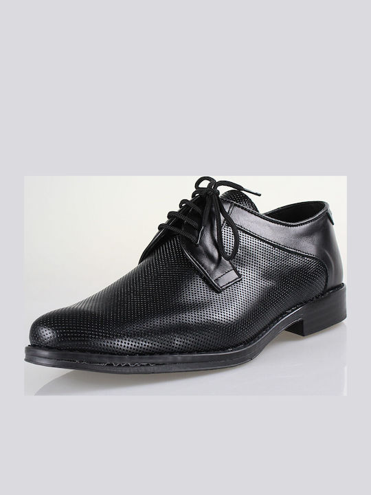 Pantofi Casual Pentru Bărbați Din Piele Negri
