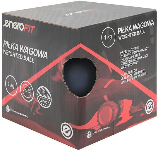 Enero Pilates Ball 1kg in Blau Farbe