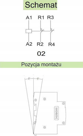 Noark Rail Switch 230V